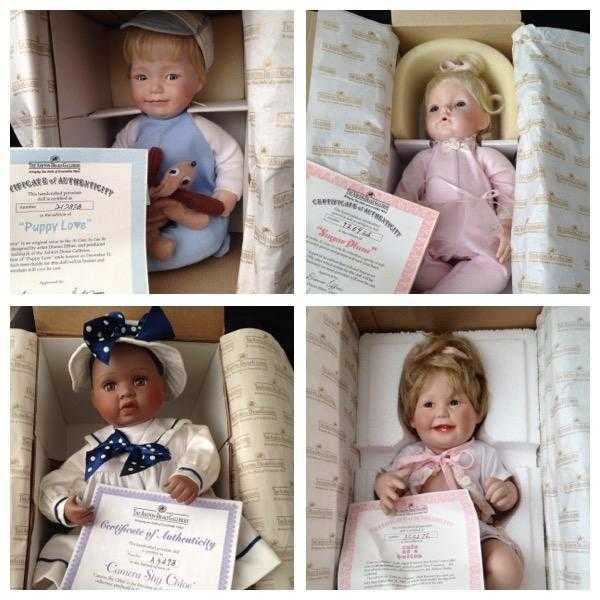 Ashton drake  porcelain dolls