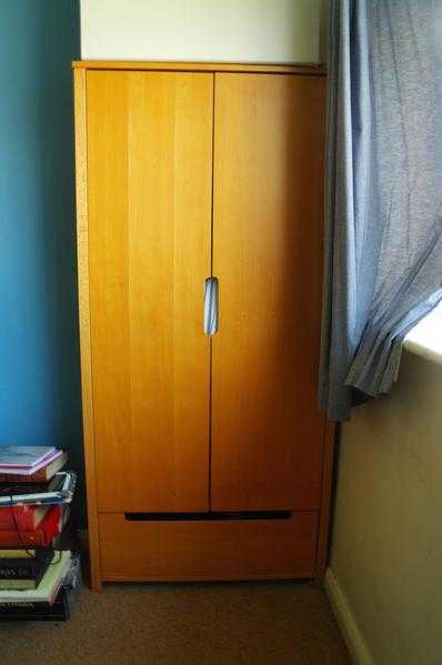 ASPACE beech children039s wardrobe in excellent condition