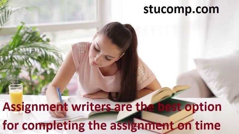 Assignment Writers Are The Best Option For Completing The Assignment On Time   Stucomp