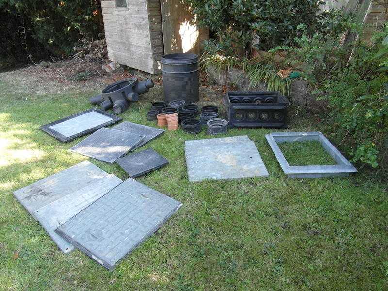 Assorted BuildingDrainage Items - 26 pieces