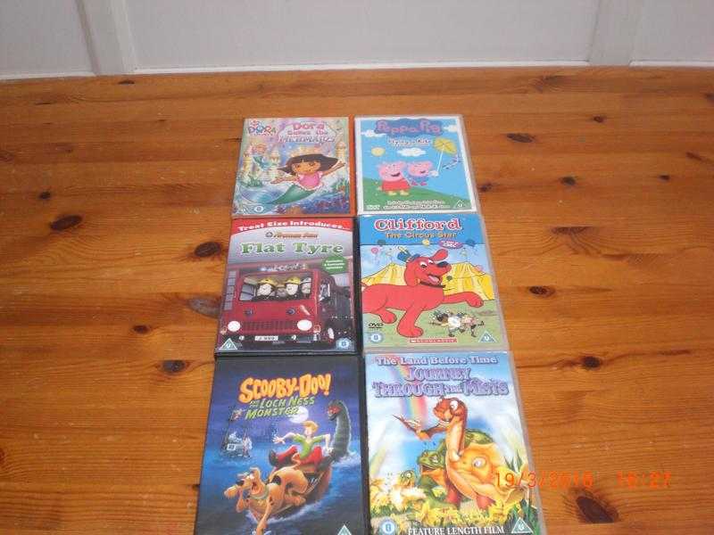 Assorted Childrens DVDs