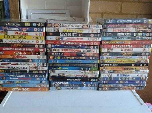 ASSORTED DVDs