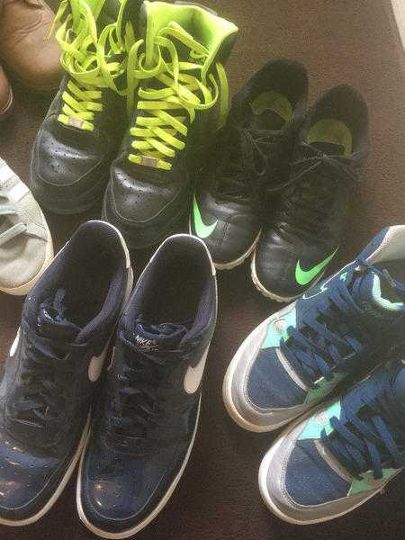 Assorted Nike,Adidas,Crosshatch Trainers Size 8