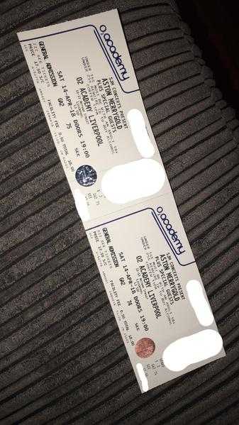 Aston merry gold tickets liverpool