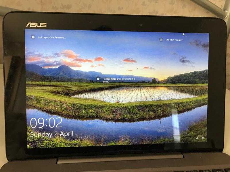 ASUS touch screen laptop