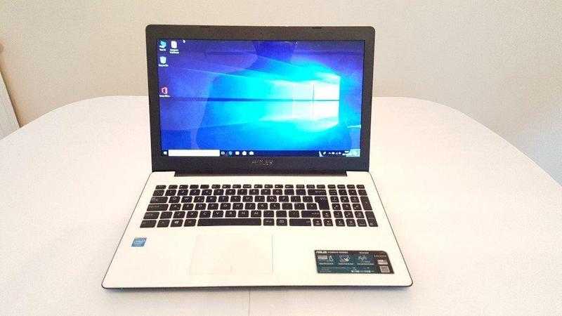 Asus X553MA-XX715T Laptop White 15.6 Intel Celeron N2840 2.16GHz 4GB RAM 1TB HDD Windows 10