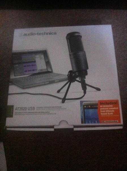 AT2020 USB Microphone - NEW