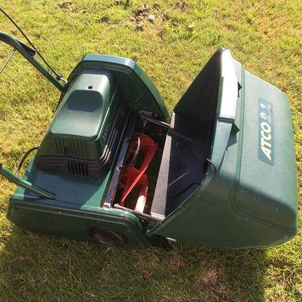 ATCO 12S Electric Cylinder Lawnmower, BOSCH 370 Electric Lawnmower