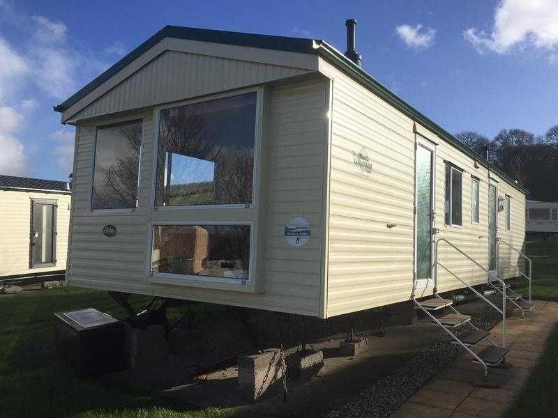 Atlas Lakeland static caravan. Sited at Doniford Bay Holiday Park, Somerset