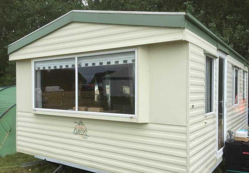 Atlas Oasis static caravan sited in Witton Castle Country Park