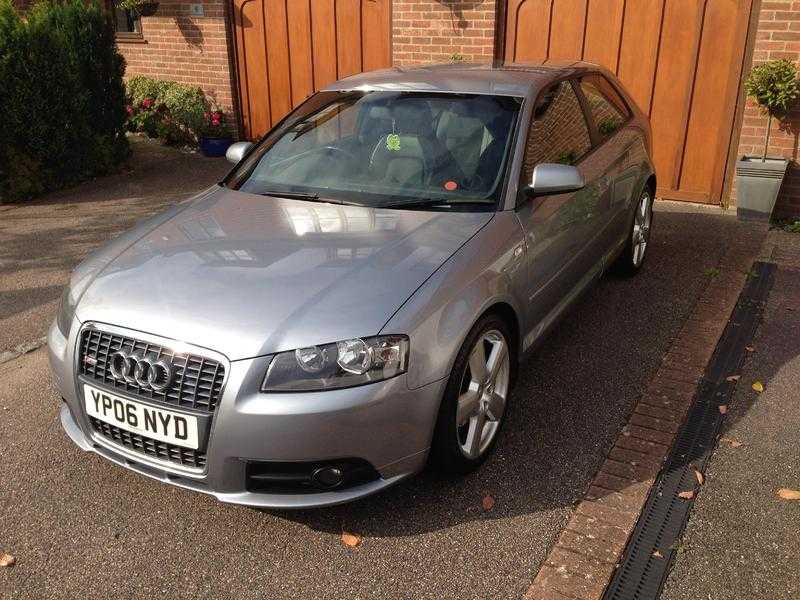 Audi A3 2006 2.0 TDi S Line 12 MONTHS MOT - 3 door Avus Silver