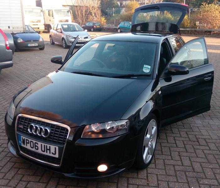 Audi A3 S-LINE  SPORTBACK MET BLACK 2006