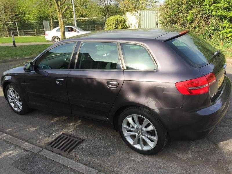 Audi A3 Tdi 138 Sport Back,Grey 2011Reg,Manual-1968cc,Diesel 5 Door