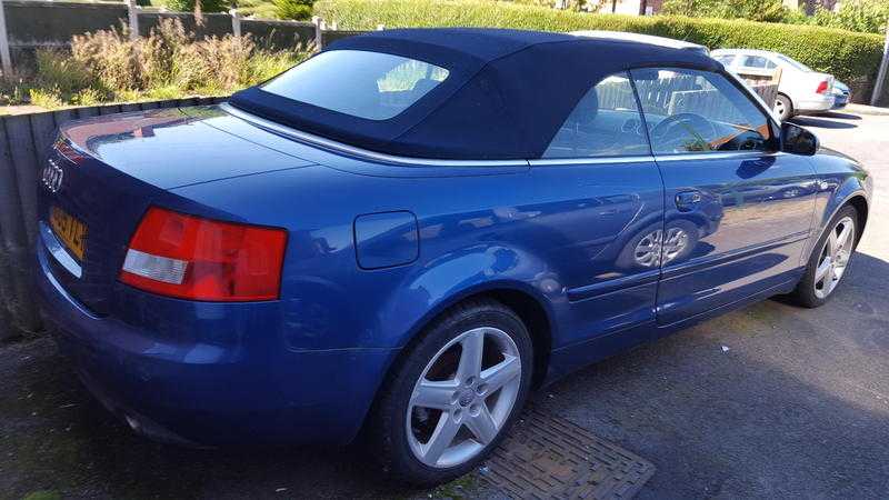 Audi A4 2005. 1.8T SPORT CONVERTIBLE. AUTOMATIC.