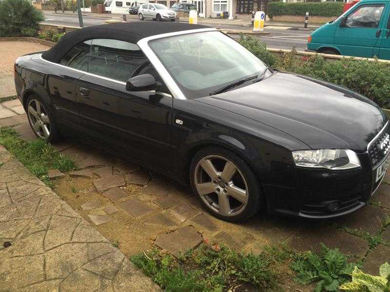 Audi A4 2ltr turbo s-line convertible