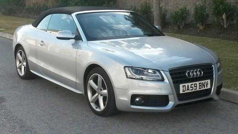 AUDI A5 S LINE TFSI 211, SILVER, 2009