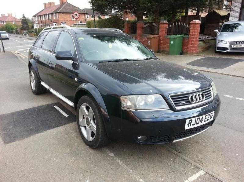 AUDI A6 7 SEATER ALLROAD TDI QUATTRO, BLUE, 2004