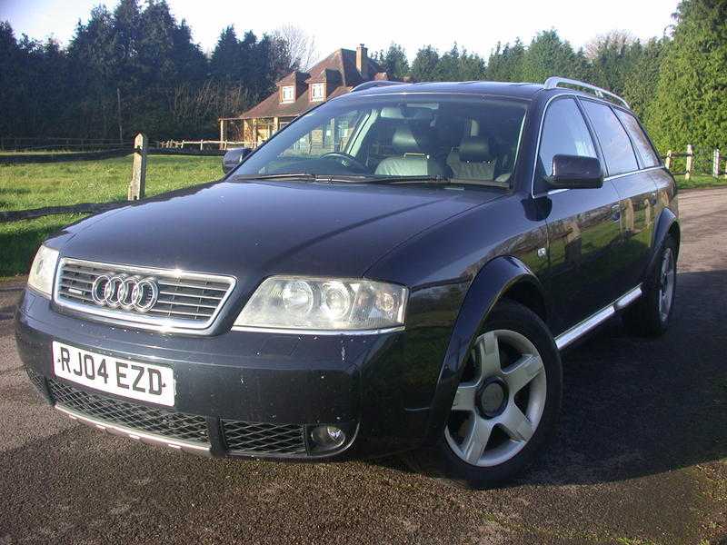 AUDI A6 7 SEATER ALLROAD TDI QUATTRO, BLUE, 2004