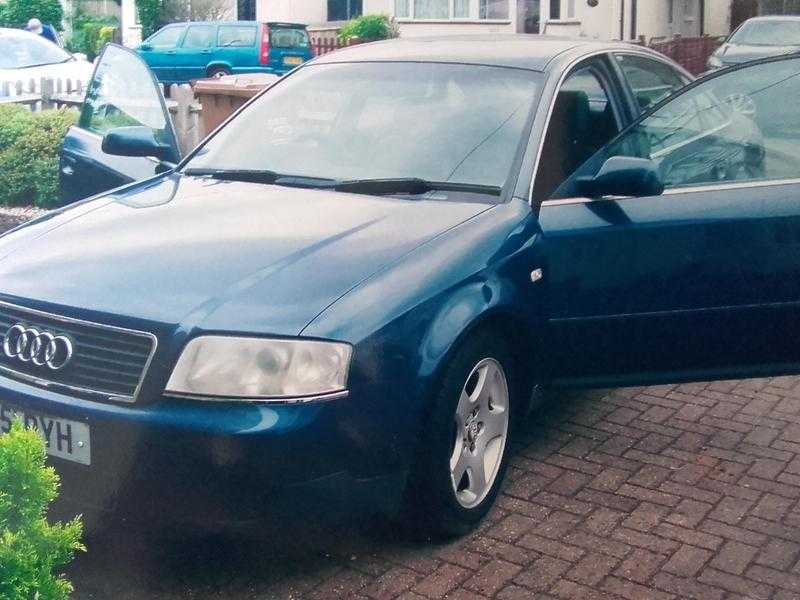 Audi A6 Saloon (Automatic), 2.4 litre, 2001 (51 plate), Blue, 4 doors, Petrol, 100,000 miles, MoT, 650