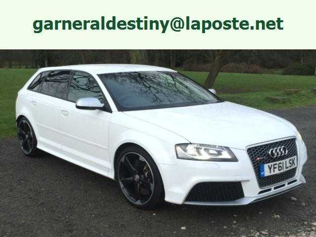 Audi RS3 Sportback Ibis White 5yr Audi Warranty