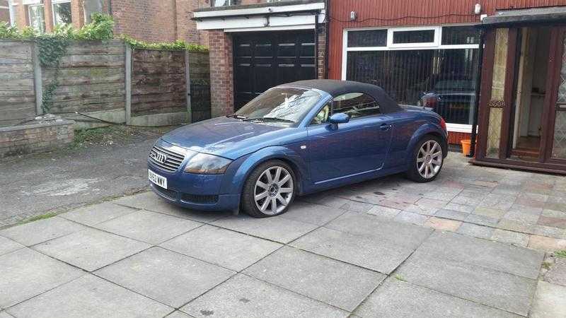 AUDI TT 1.8 Turbo (180 BHP), BLUE, 2002