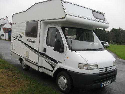 Autohomes Wildwind 2.5 Turbo Diesel Motorhome