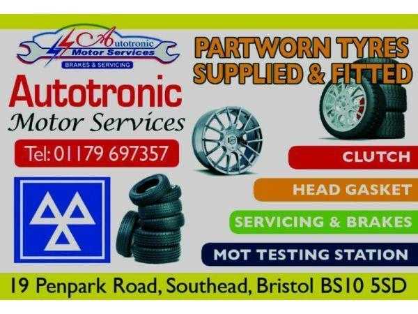 Autotronic Motors Part Worn Tyres, MOT Station