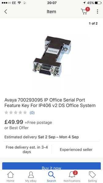 Avaya office serial port key and office pro licence