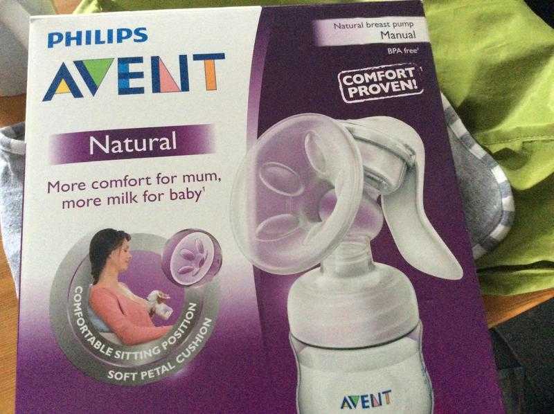 Avent manual breast pump