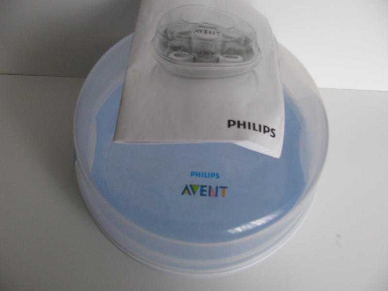 AVENT Microwave steriliser - immaculate condition with instructions