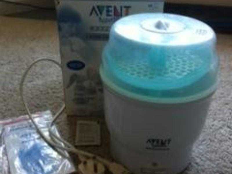 Avent Naturally Express 6 Bottle Electric Steam Sterilizer