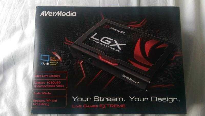 AVerMedia GC550 Live Gamer Extreme (LGX) 1080P Game CaptureLive Stream