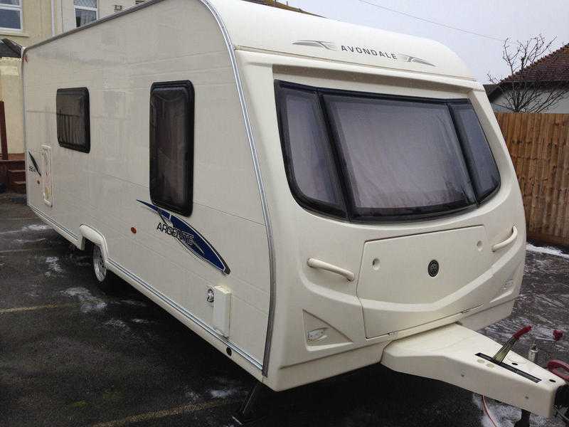 Avondale Argente 550-4L Touring Caravan. 2008 model. Excellent Condition