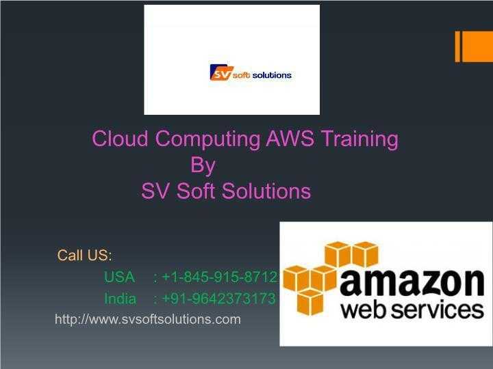 AWS Certification Online Training in USA, UK, Canada amp India