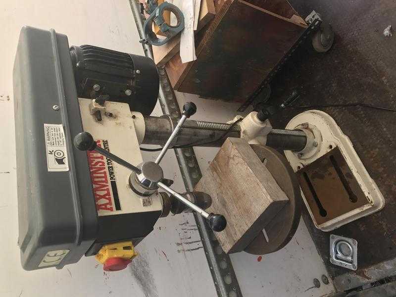 AXMINSTER PILLAR DRILL amp MORTICER