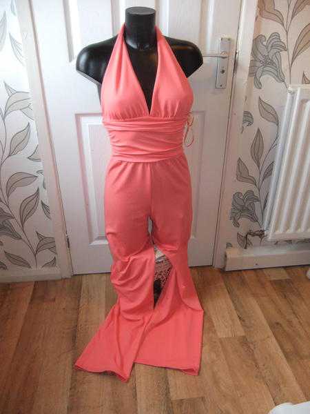 Ayanapa jumpsuit  , size 12 , colour Orangepink