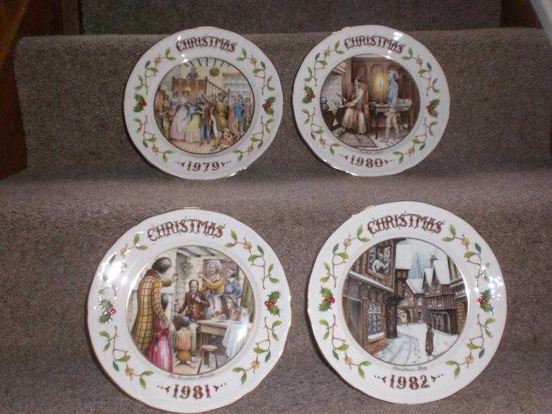 Aynsley Christmas Plates