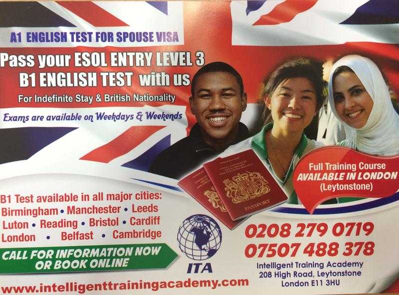 B1 ENGLISH LESSONS IN LONDON