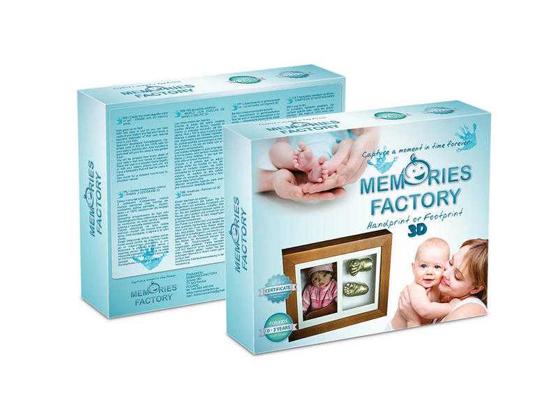 Baby 3D handfoot casting kits