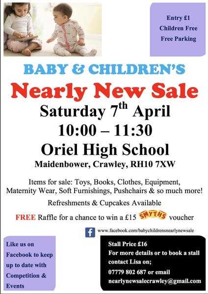 Baby amp Children039s Nearly New Sale