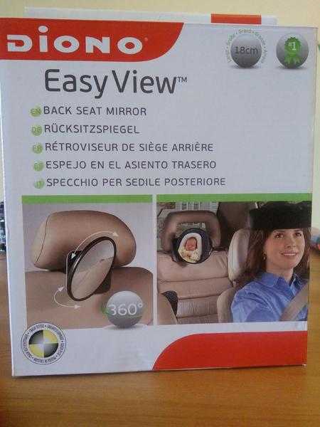 Baby back seat mirror