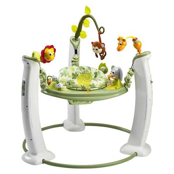 Baby Bouncer Chair infant Exer Saucer Safari Friends Activity