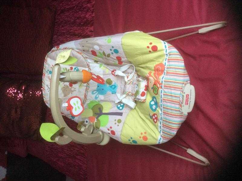 Baby musical bouncer chair