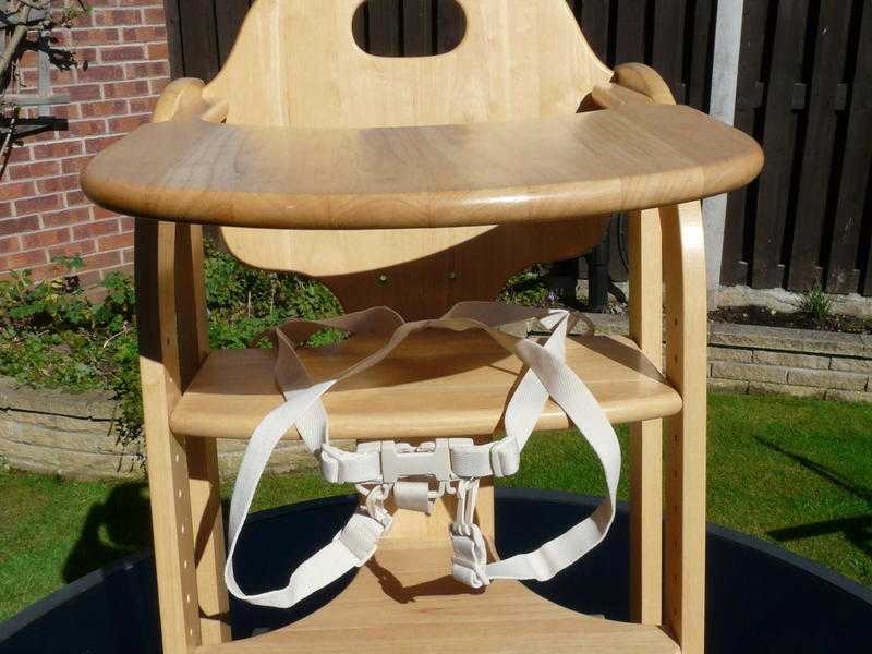 Baby Weaver wooden High Chair