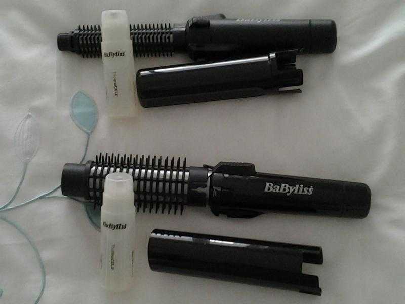 Babyliss Gas Hair Stylers. Two for sale one large size, one smaller size with gas, hardly used.