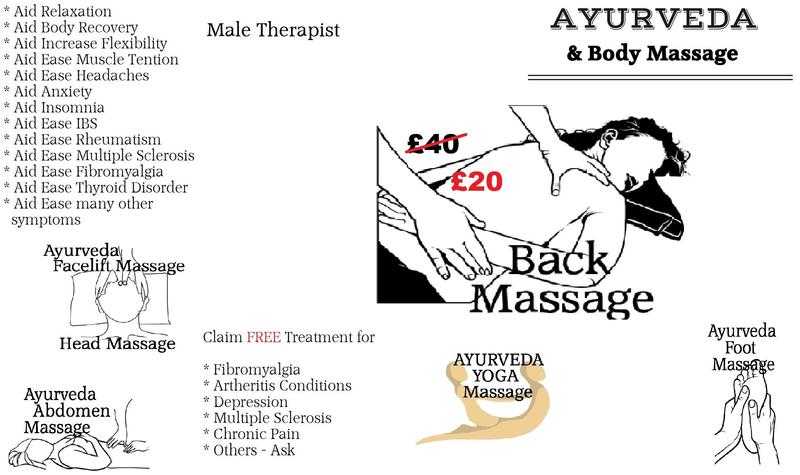 Back Massage Intense  Ayurvedic Yoga Male Indian Ayurveda