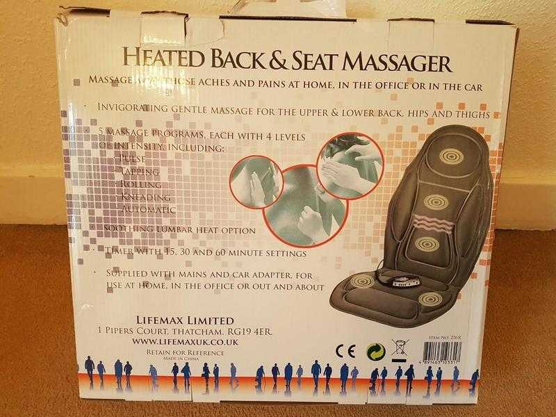 Back seat massager