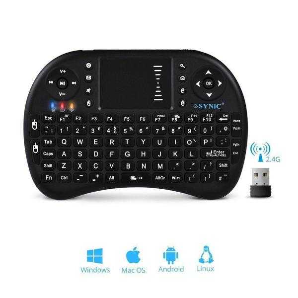 Backlit- Keyboard Air Mouse Touchpad