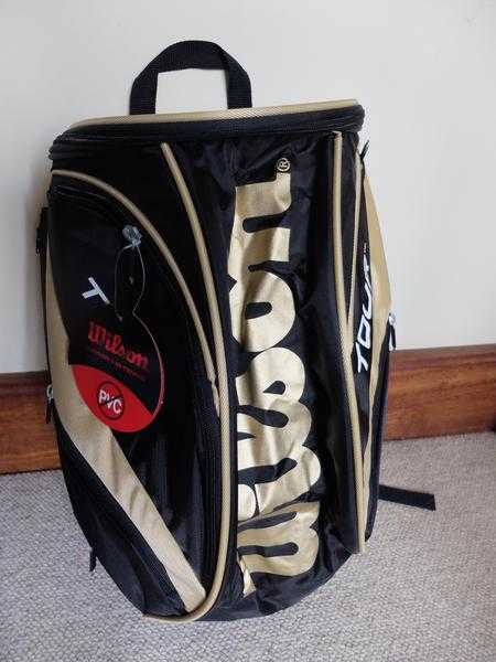 Backpack - Wilson (K) Tour XL black amp gold backpack