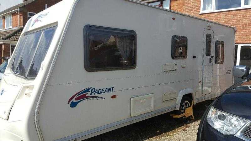 Bailey Pageant Provence 08 5 Berth Double Dinette Single Axle Touring Caravan